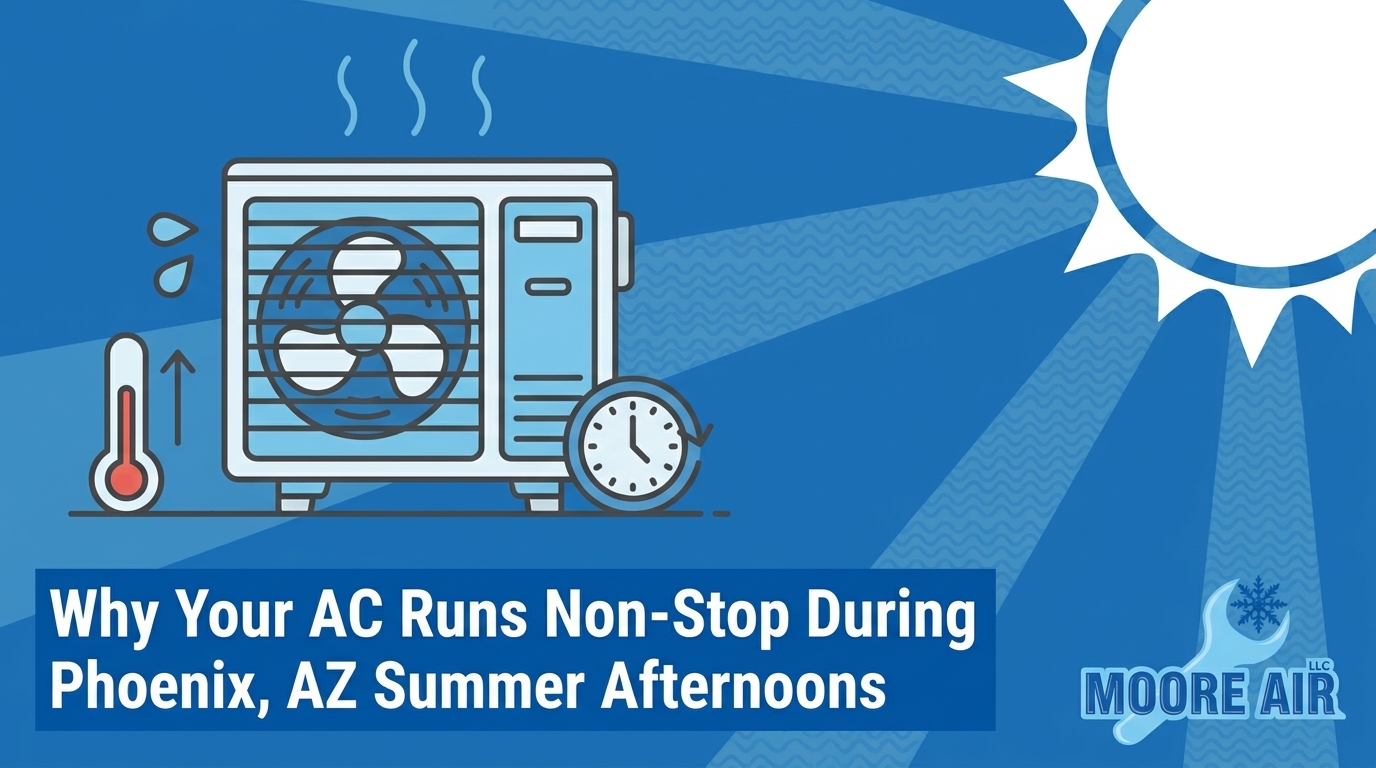 Why Your AC Runs Non-Stop During Phoenix, AZ Summer Afternoons — featured image