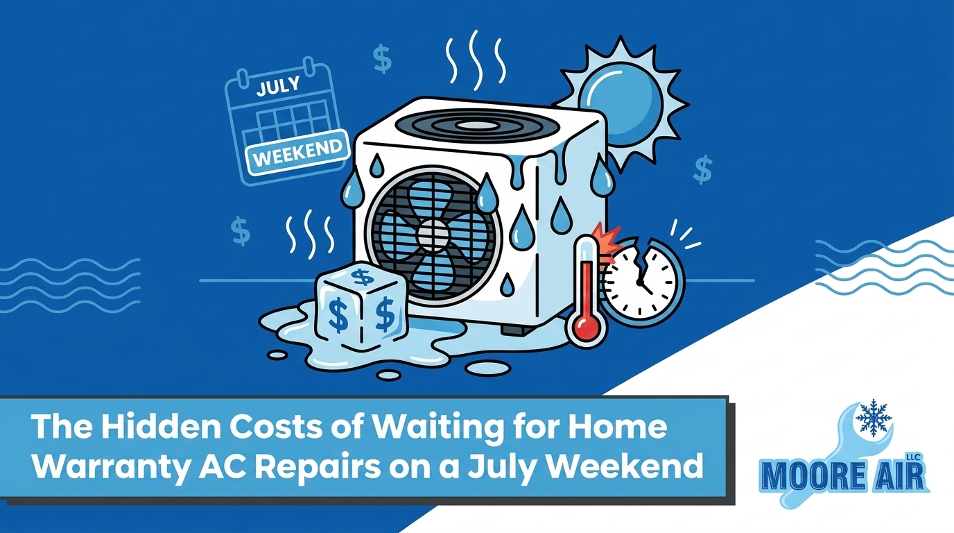 The Hidden Costs of Waiting for Home Warranty AC Repairs on a July Weekend — featured image