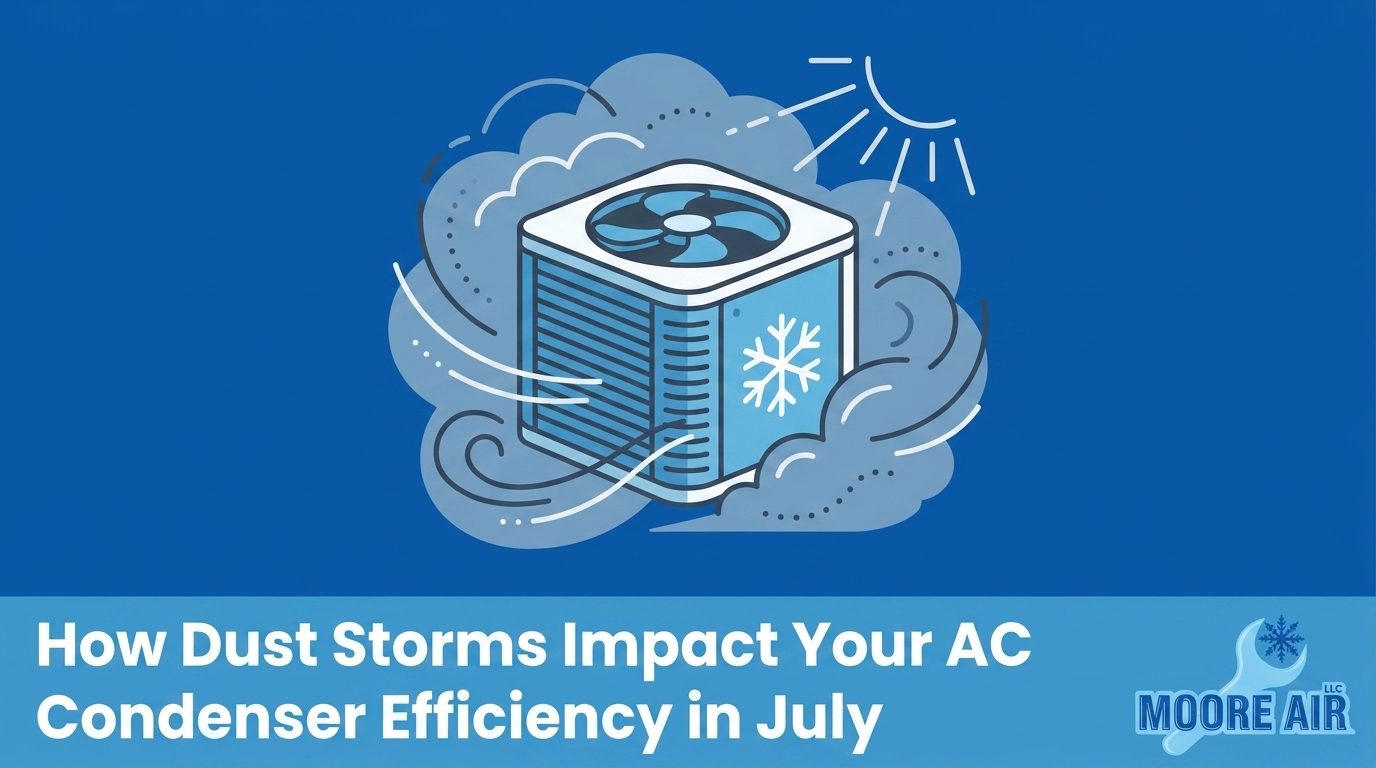 How Dust Storms Impact Your AC Condenser Efficiency in July — featured image
