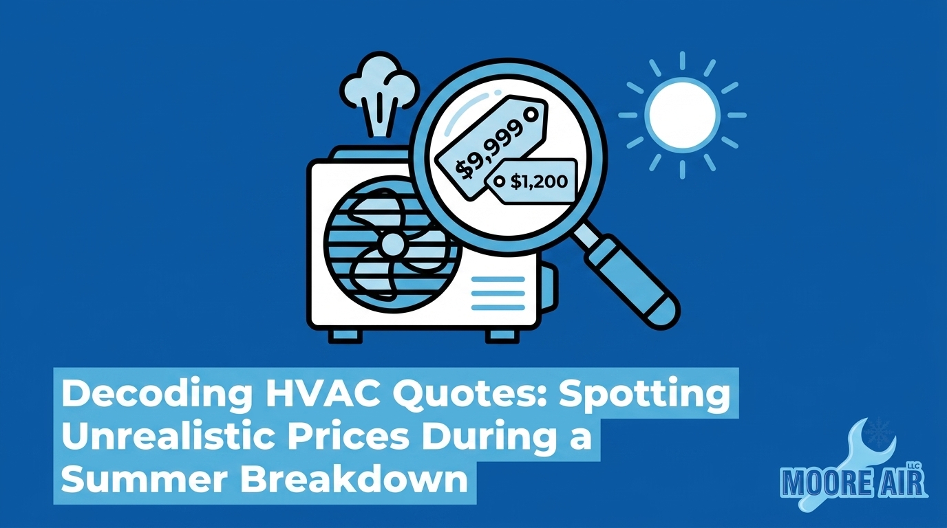 Decoding HVAC Quotes: Spotting Unrealistic Prices During a Summer Breakdown — featured image