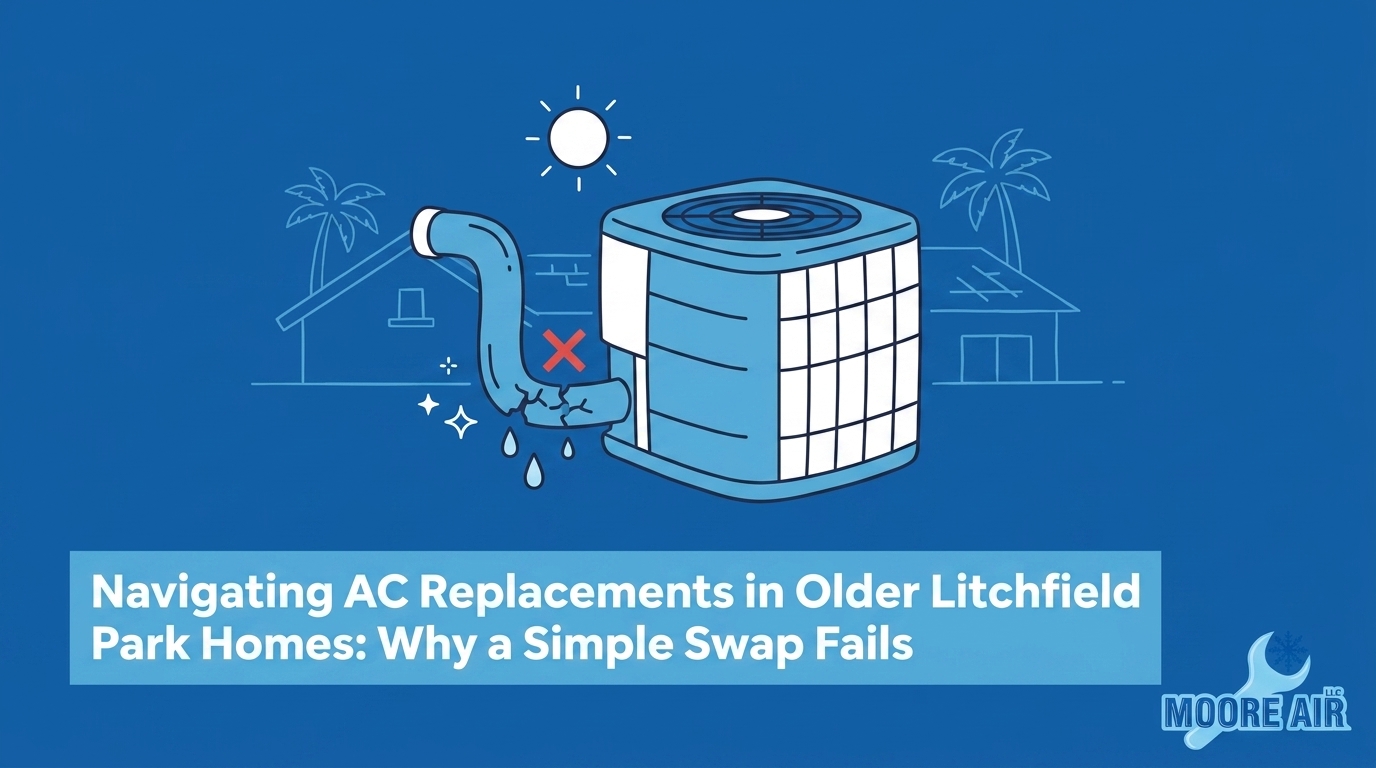 Navigating AC Replacements in Older Litchfield Park Homes: Why a Simple Swap Fails — featured image