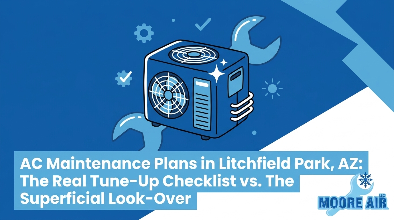 AC Maintenance Plans in Litchfield Park, AZ: The Real Tune-Up Checklist vs. The Superficial Look-Over — featured image