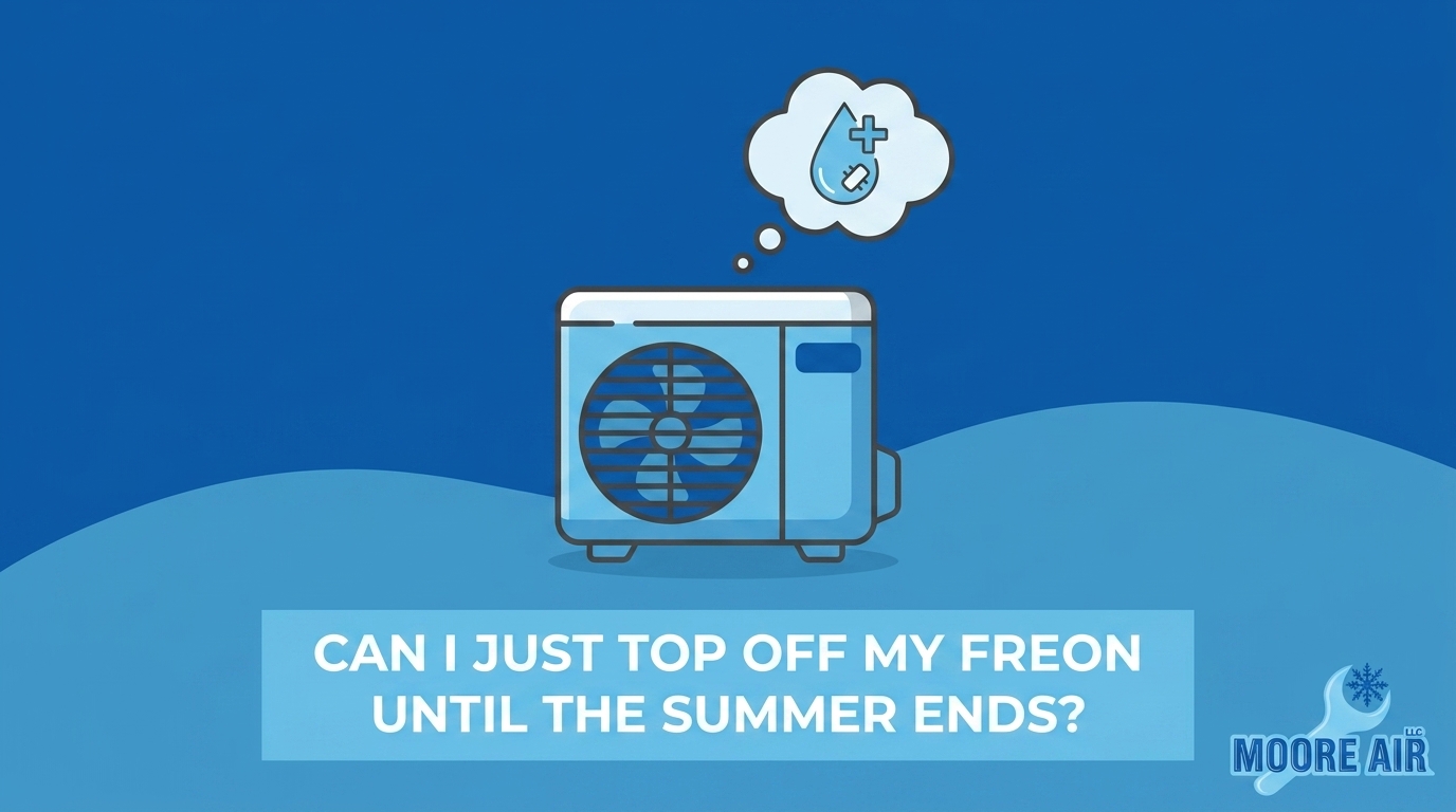 Can I Just Top Off My Freon Until the Summer Ends? — featured image