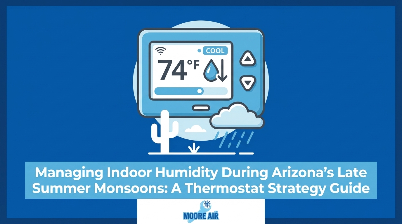 Managing Indoor Humidity During Arizona's Late Summer Monsoons: A Thermostat Strategy Guide — featured image