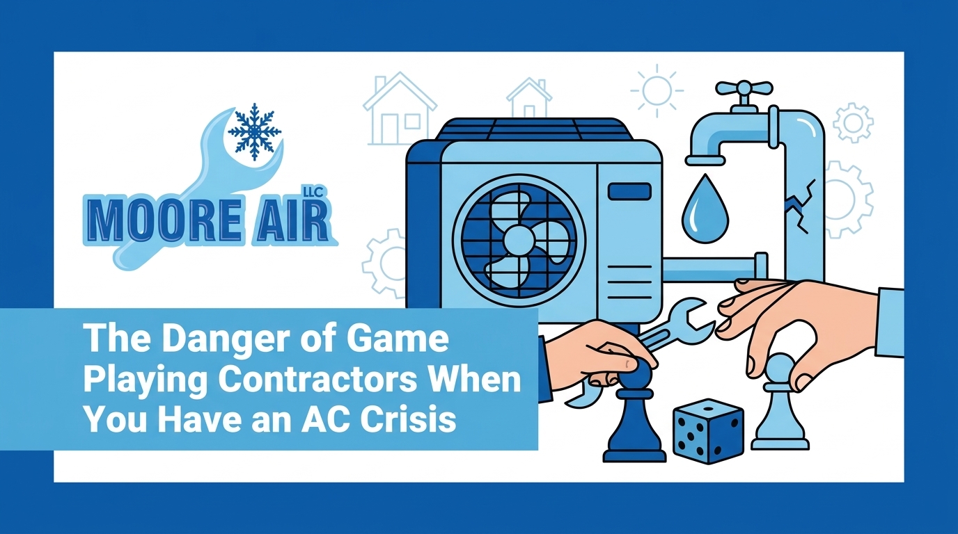 The Danger of Game Playing Contractors When You Have an AC Crisis — featured image