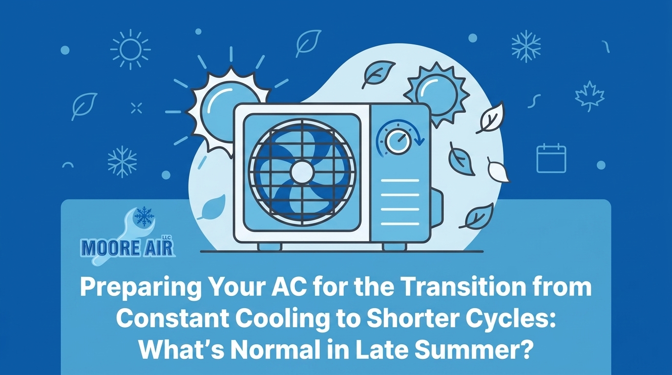 Preparing Your AC for the Transition from Constant Cooling to Shorter Cycles: What's Normal in Late Summer? — featured image
