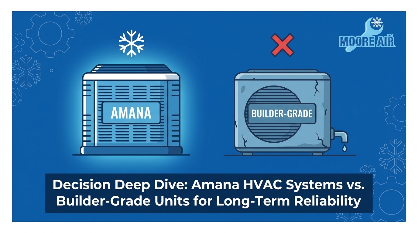 Decision Deep Dive: Amana HVAC Systems vs. Builder-Grade Units for Long-Term Reliability — featured image
