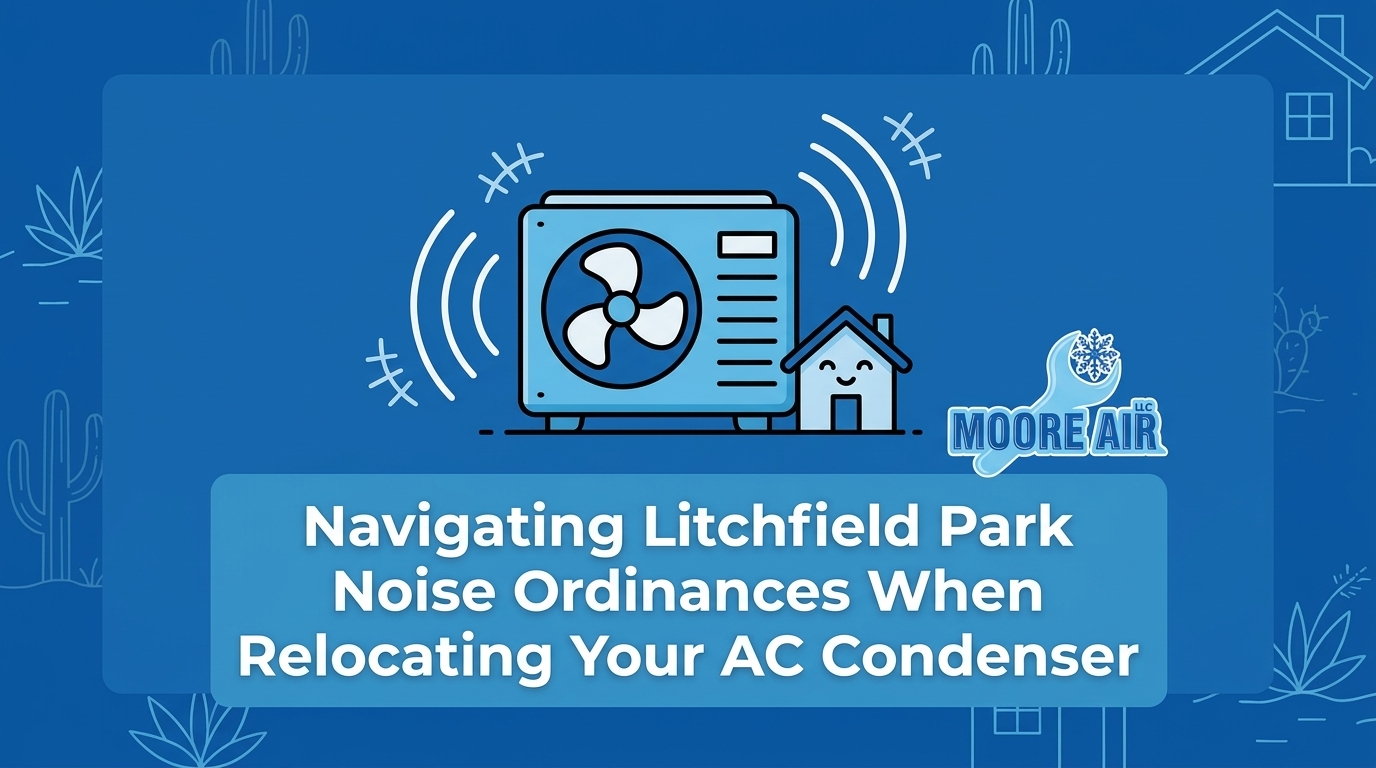 Navigating Litchfield Park Noise Ordinances When Relocating Your AC Condenser — featured image