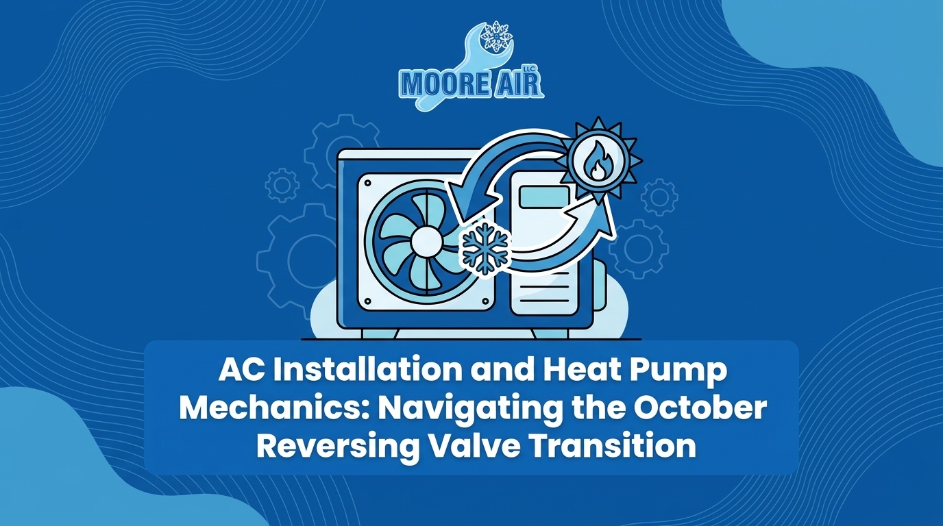AC Installation and Heat Pump Mechanics: Navigating the October Reversing Valve Transition — featured image