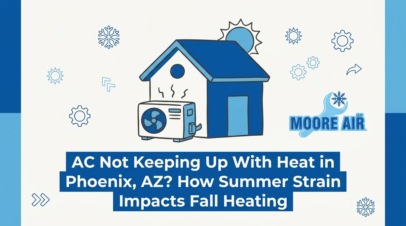 AC Not Keeping Up With Heat in Phoenix, AZ? How Summer Strain Impacts Fall Heating — featured image