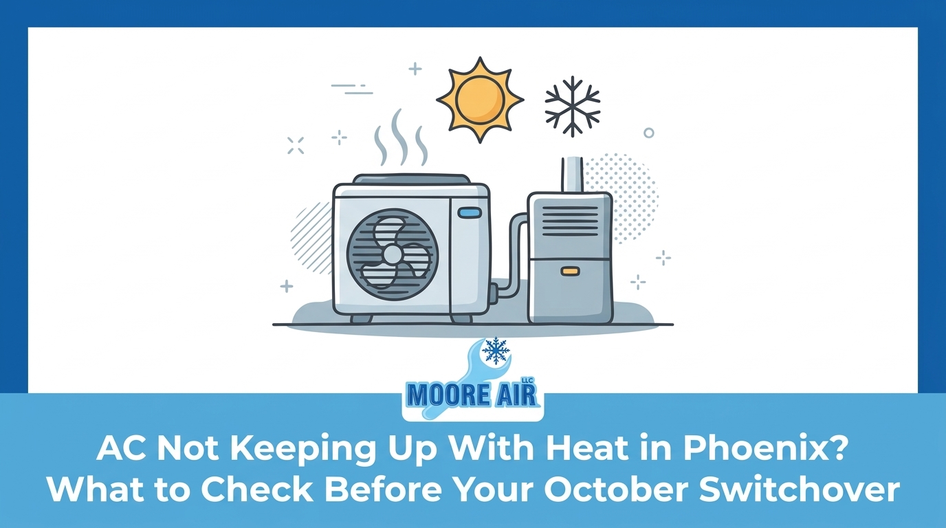 AC Not Keeping Up With Heat in Phoenix? What to Check Before Your October Switchover — featured image