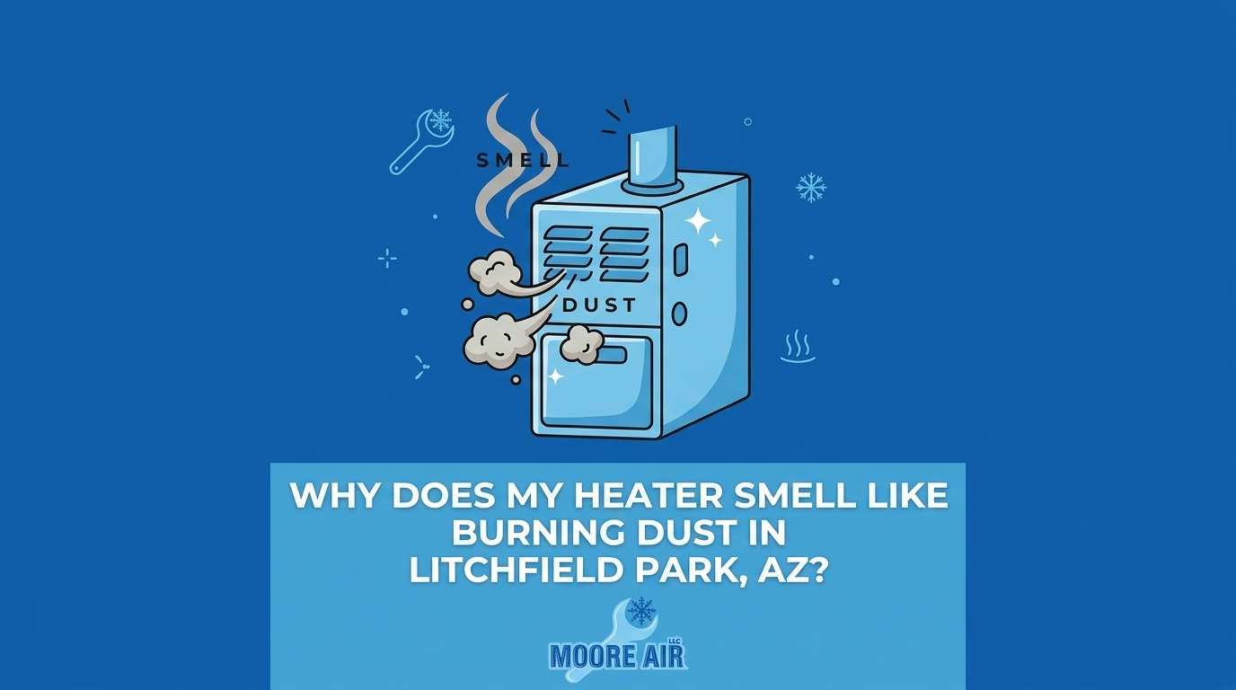 Why Does My Heater Smell Like Burning Dust in Litchfield Park, AZ? — featured image