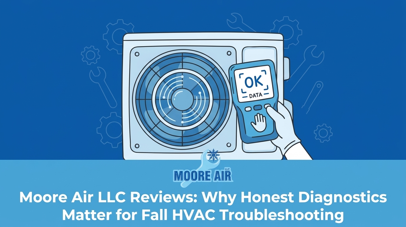 Moore Air LLC Reviews: Why Honest Diagnostics Matter for Fall HVAC Troubleshooting — featured image