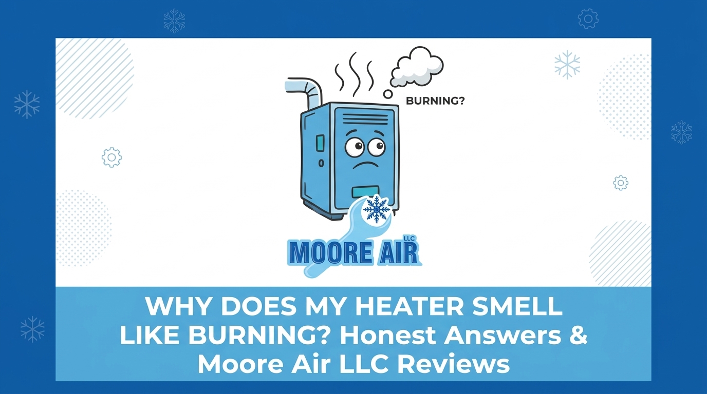 Why Does My Heater Smell Like Burning? Honest Answers & Moore Air LLC Reviews — featured image