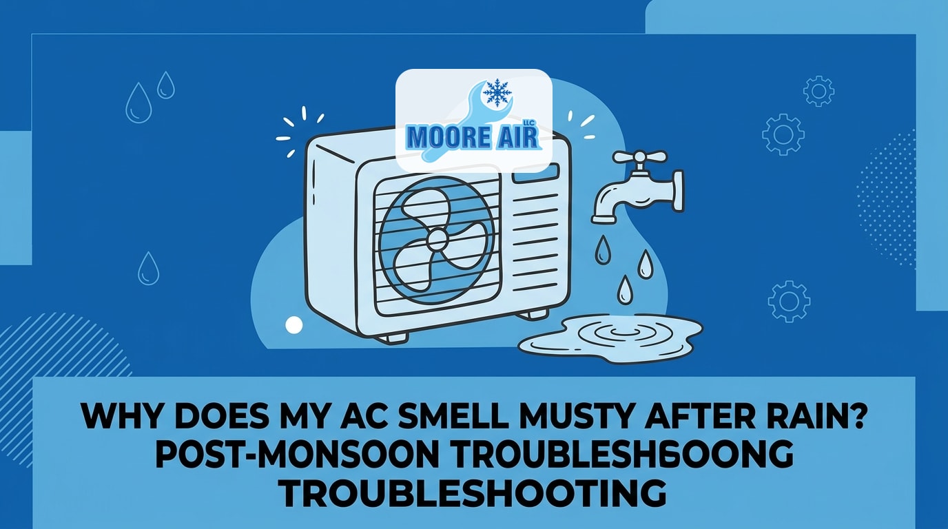 Why Does My AC Smell Musty After Rain? Post-Monsoon Troubleshooting — featured image